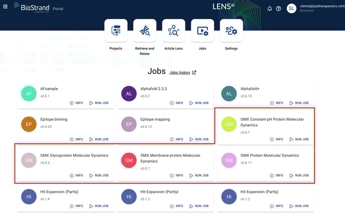 LENSai GMX Jobs